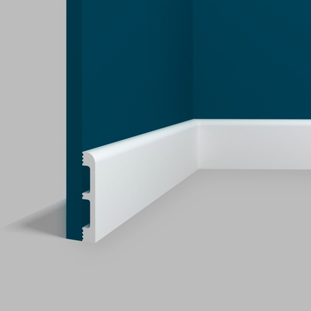 Напольный плинтус из дюрополимера Перфект Плюс P83