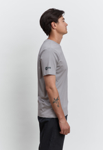 Футболка QAR BARYSY LIGHT GREY