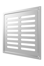 Решетка вентиляционная MER регулируемая 250х250 оцинк.сталь ERA