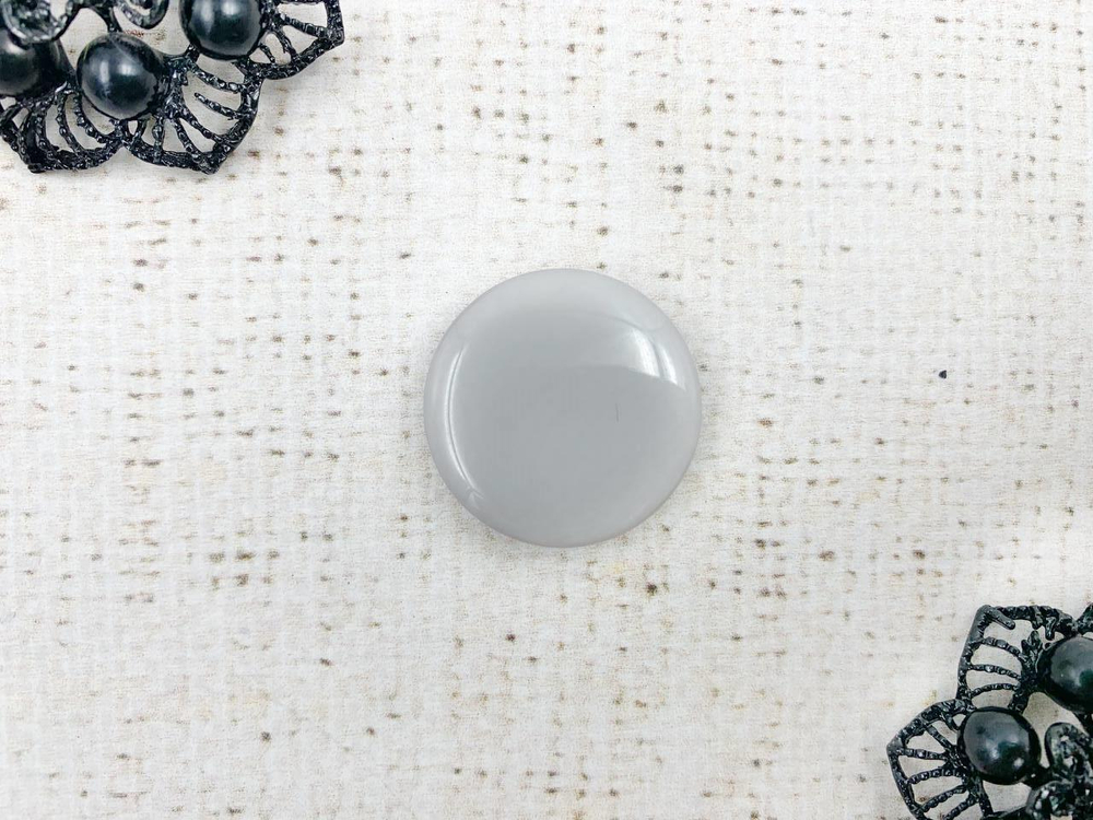 Пуговицы костюмные, d 2,8 см, серый