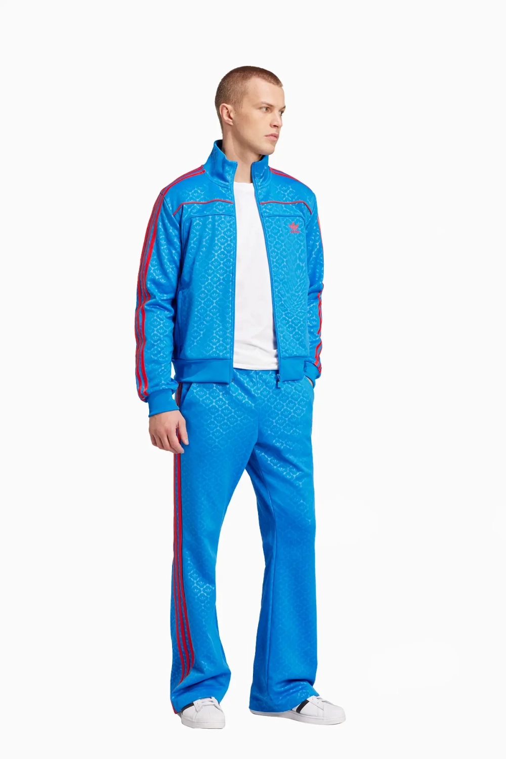 Кофта adidas David Beckham Originals - синий