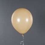 Шар (12''/30 см) Retro, Кофе Латте, пастель ретро, 50 шт.