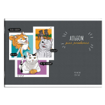 Альбом для рисования А4 40л. "Домашние питомцы" (Феникс+)