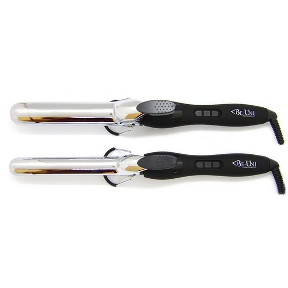 Плойка профессиональная для завивки волос с зеркальным титановым покрытием 32мм, обновленная