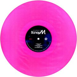 BONEY M. The Magic of Boney M. (Magenta & Blue Transparent) (2 LP). БОНИ М - Лучшее