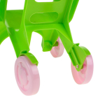 Коляска пластмассовая, салатовая RRB-113 (32*28*48 см)