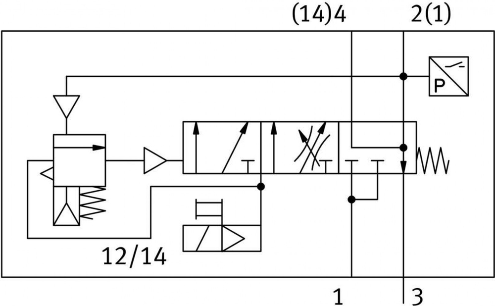 VABF-S6-1-P5A4S1YE-G12-1T5-PA Клапан плавного пуска