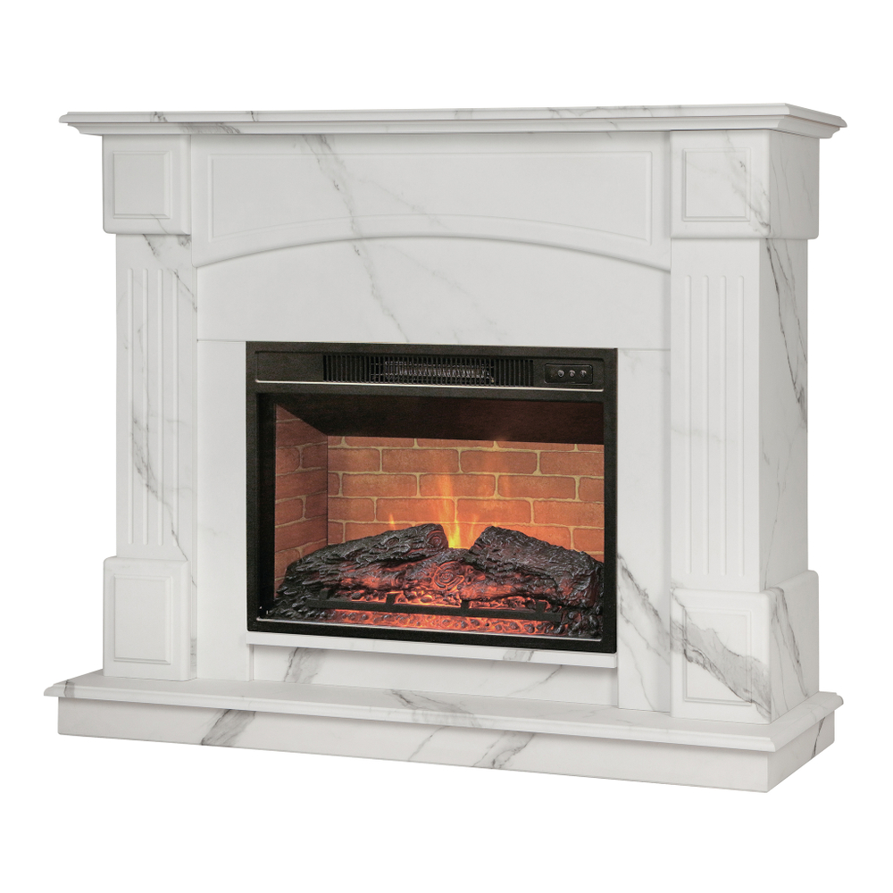 Каминокомплект Real Flame Carolina 24/25,5 WT-F512 с очагом Irvine 24