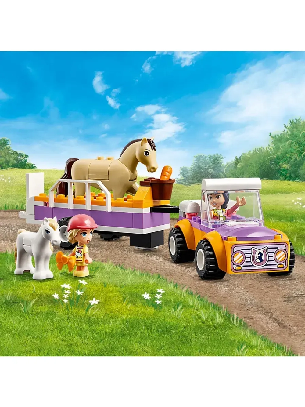 Лего Френдс Прицеп для лошадей и пони 42634 Lego Friends