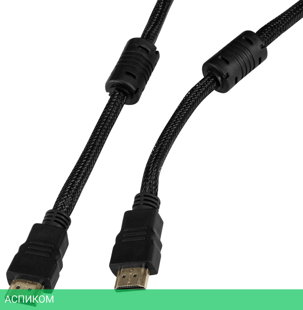 Кабель Buro HDMI (m)/HDMI (m) 10м черный (HDMI-V1.4-10MC)