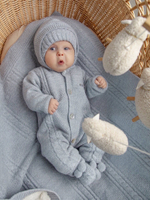 Комплект 3 предмета, Серо-голубой