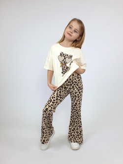 02-155-2 Комплект для девочки (футболка+ брюки)