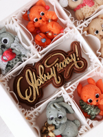 Сладкий новогодний подарок "Новогодняя сказка" #2 / Подарок из шоколада на новый год