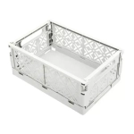 Ящик складной, 1,2л, S, 165*124*73мм, белый, Stocky