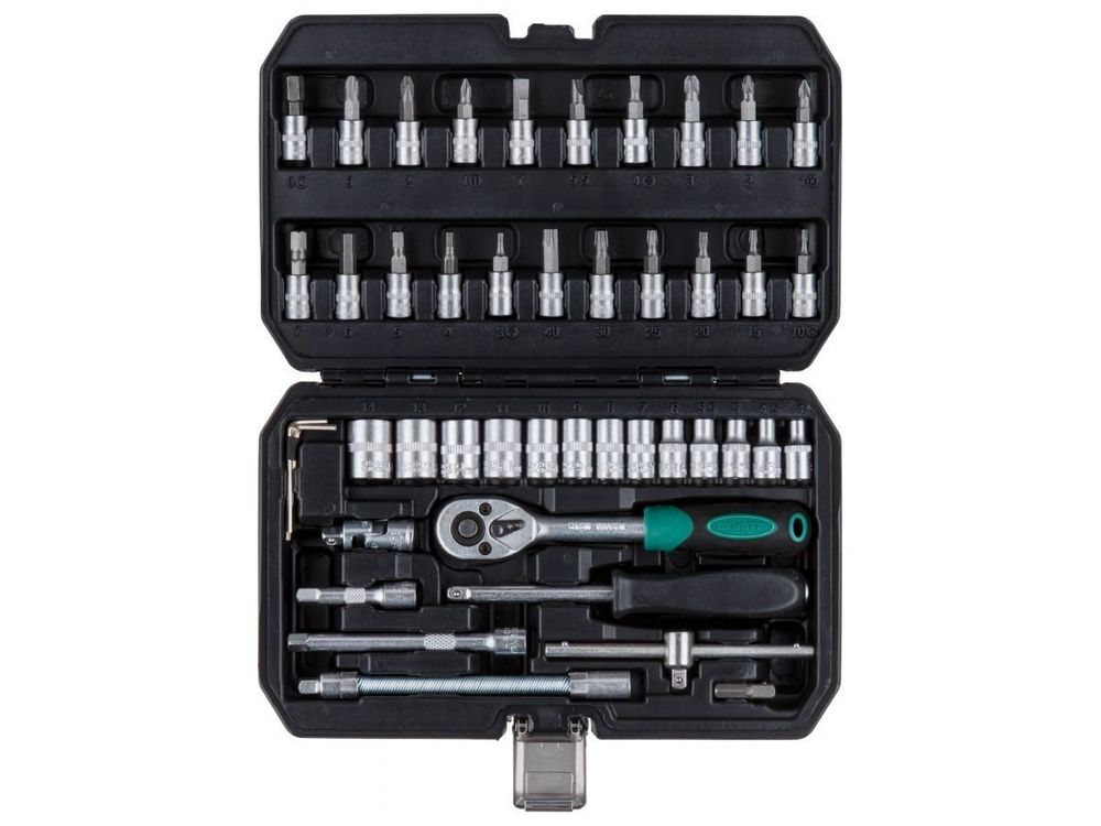 Набор головок и бит 46 предметов ВОЛАТ