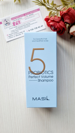 Шампунь для объема волос с пробиотиками Masil 5 Probiotics Perpect Volume Shampoo