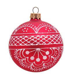 Элита НФШ-1292/1 Ел.украшение Шар «Кружевница» 80 мм