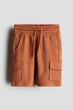 H&M Шорты-карго, коричневый