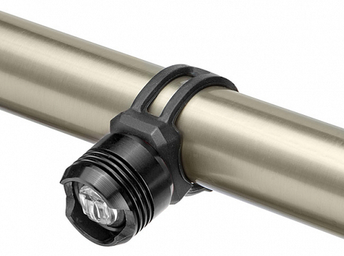 Фонарь габаритный передний JY-3006F JING YI, 1 белый светодиод, алюминиевый чёрный