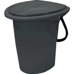 Ведро-туалет Smart Solution 17 л серый