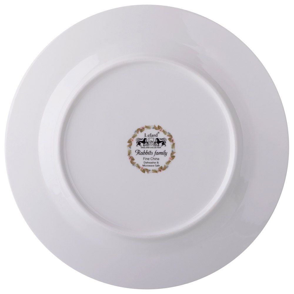 НАБОР ТАРЕЛОК ЗАКУСОЧНЫХ LEFARD 2 ШТ. "RABBITS FAMILY" 20,5 СМ