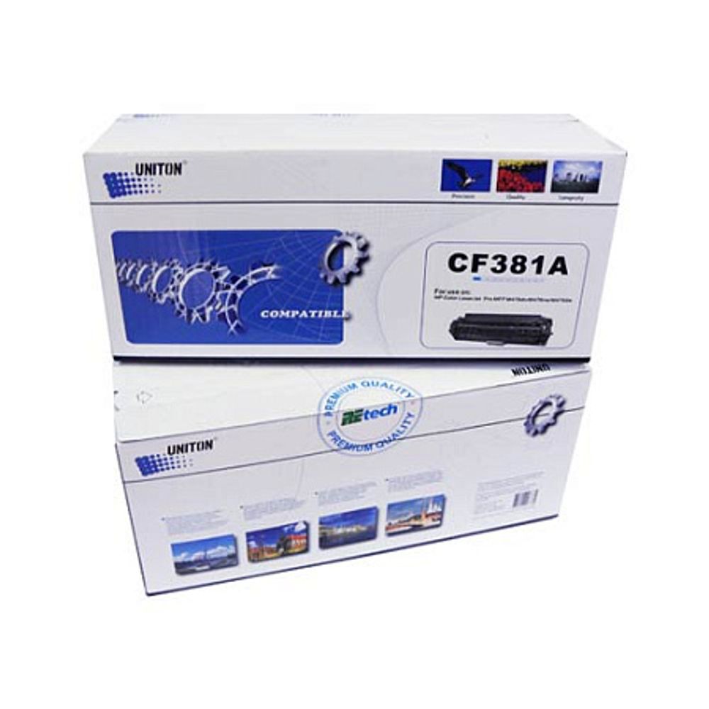 Картридж CF381A для HP Color LJ M476MFP (312A) голубой (2,7K) UNITON Premium