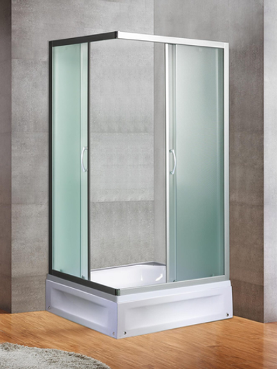 Душевое ограждение RIVER MORAVA XL 90/70/24 МТ Душевое ограждение без поддона 90х70х185 10000003401 Прямоугольная Универсальная  Хром матовый