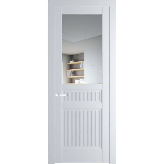 Межкомнатная дверь эмаль Profil Doors 2.3.2PM вайт остеклённая