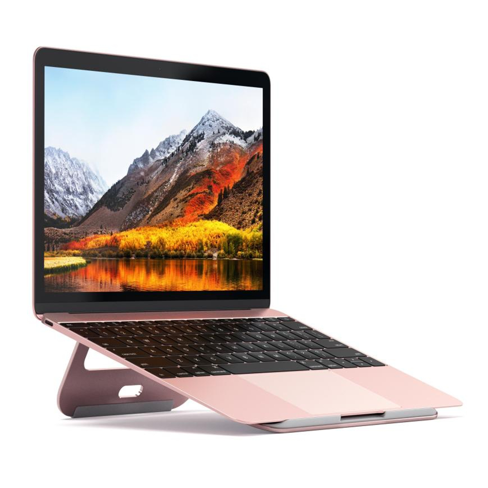 Складная металлическая подставка Satechi для MacBook Air и Pro 13–16" Подставка из алюминия с резиновыми накладками
