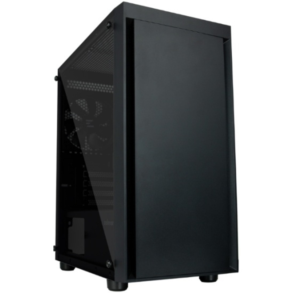 Корпус Mini-Tower Zalman T3 PLUS Black, боковое стекло, Micro-ATX, черный