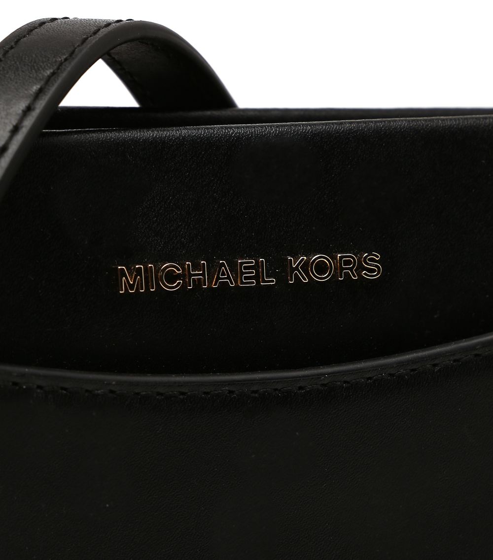 кожаная сумка-мессенджер jet set Michael Kors - черный(32F9GJ6C3L)