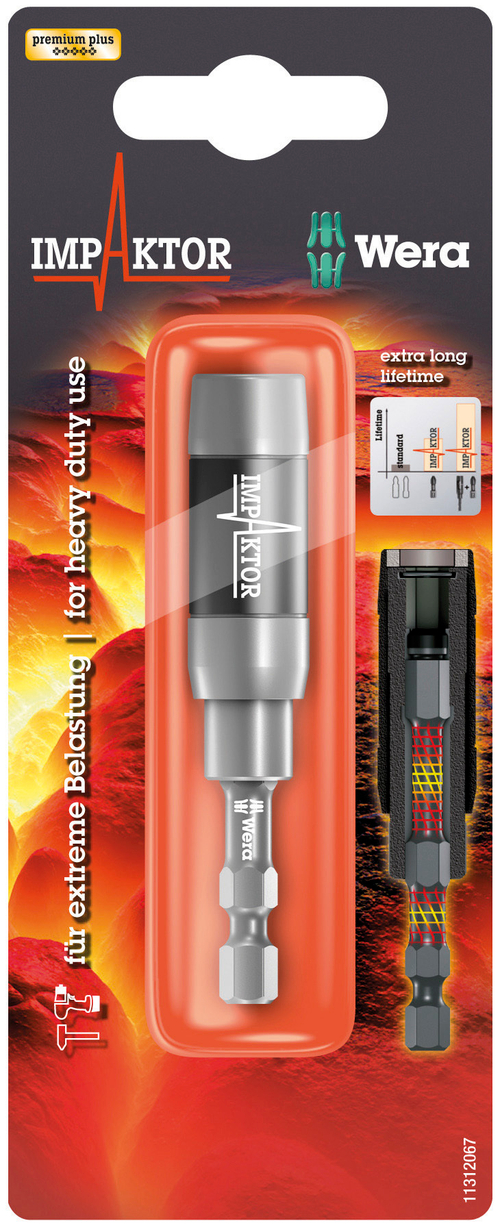 Ударный держатель с магнитом 75 мм Wera 05057676001