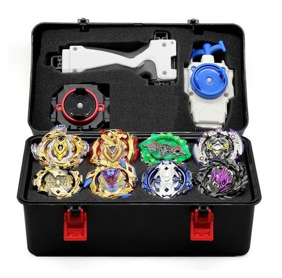 Набор волчков BB в чемодане 8в1 + 2 пускателя