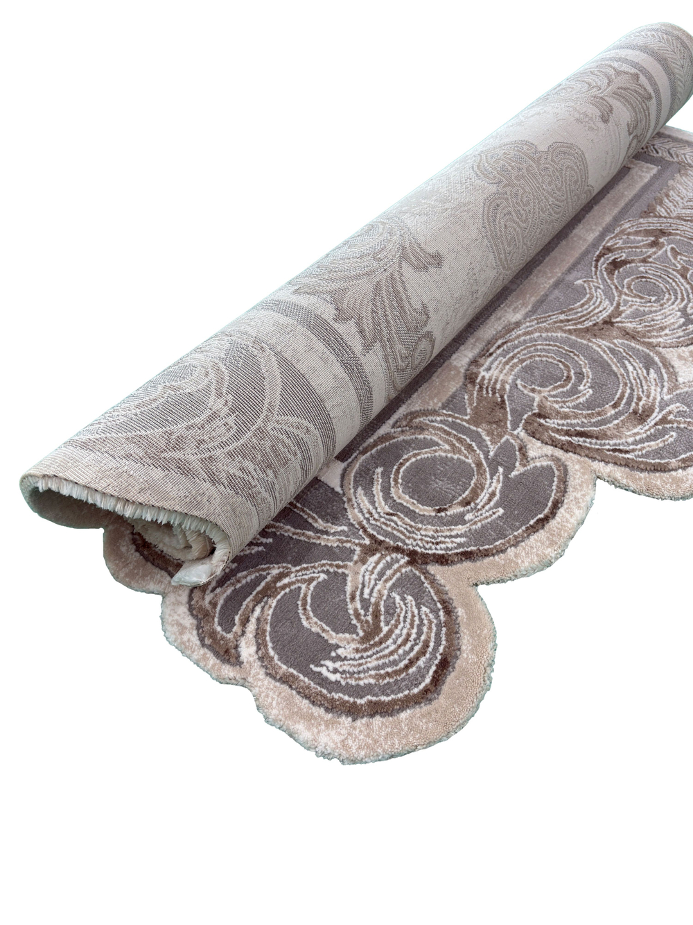 Ковер Safir 00856C Gray/Brown Прямоугольник (1.56 х 2.3)