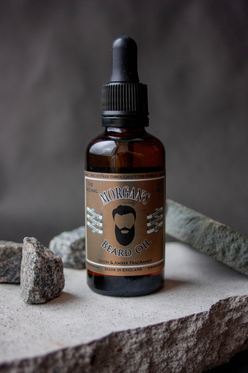 Morgans Beard Oil Oudh & Amber - Масло для бороды 50 мл