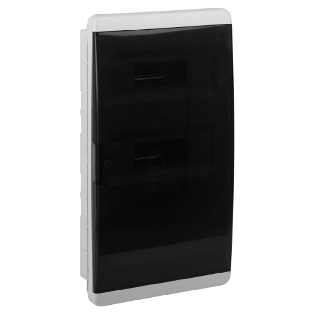 Корпус пластиковый встраиваемый ЭРА COMFORT ЩРВ-П-36 IP40 прозрачная крышка белый