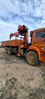 Агропромсервис 4382* на шасси КамАЗ 43118 6x6 Бортовой с КМУ 438240-02 (Дизельный, 11,8 л, 300 л.с.,