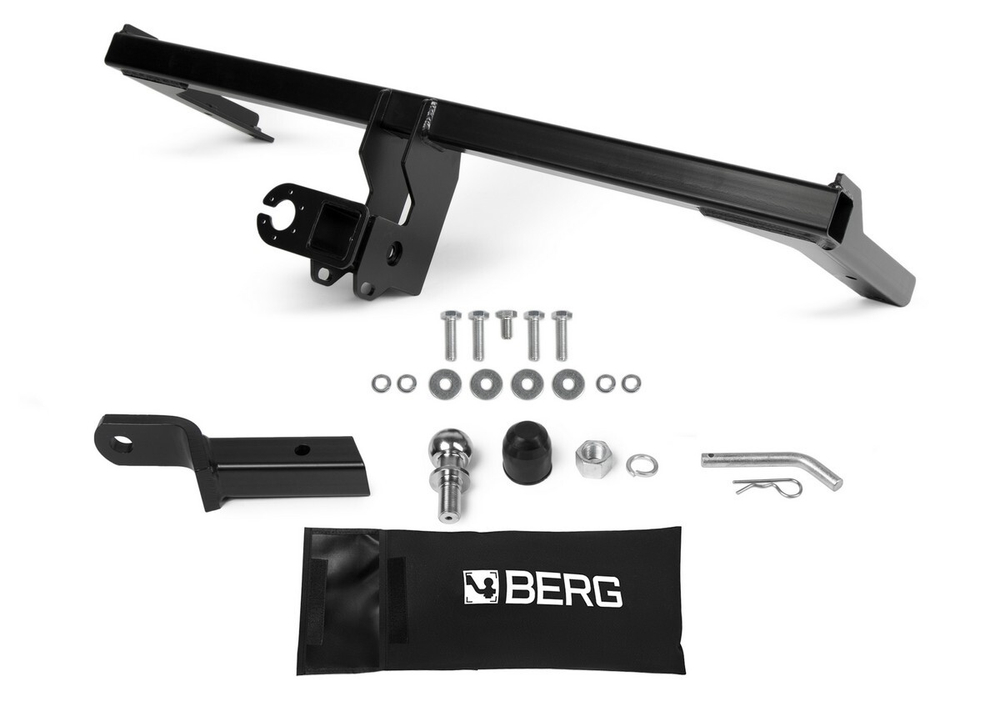 Фаркоп под квадрат c электрикой Smart для Lada Vesta (Лада Веста) седан, универсал 2015-2022, шар E, 900/75 кг, F.6017.004