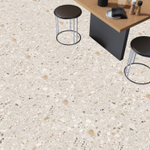 Realistik Laxveer Terazzo Crema Carving 60x120