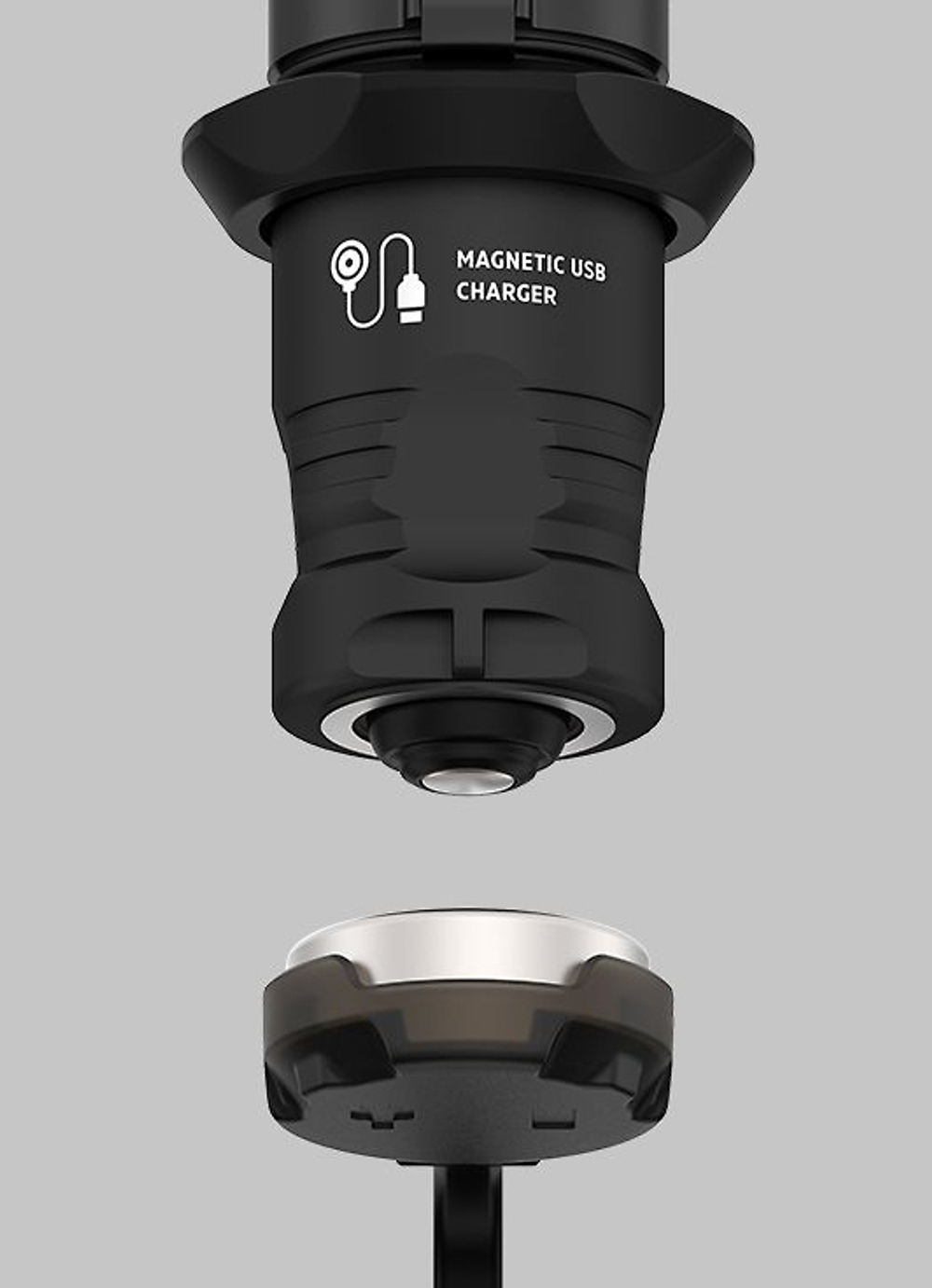 Фонарь Armytek Dobermann Pro Magnet USB (тёплый свет) F07501W 1400 Лм