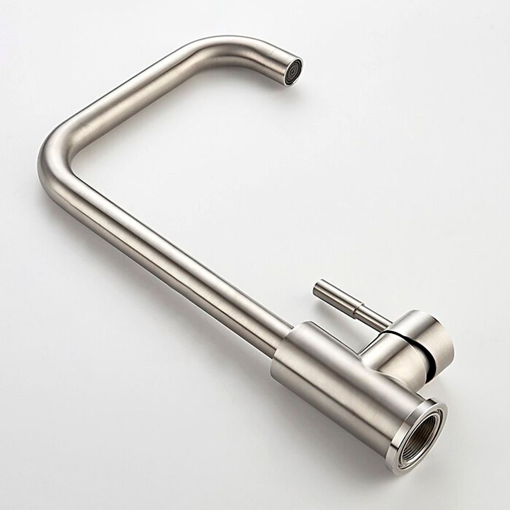 Смеситель для кухни LEDEME 4998-4 d-35 (Нержавейка), LEDEME