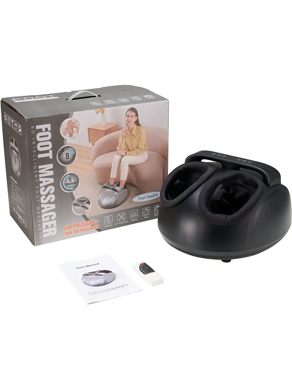 Массажер для ног и ступней электрический на подарок