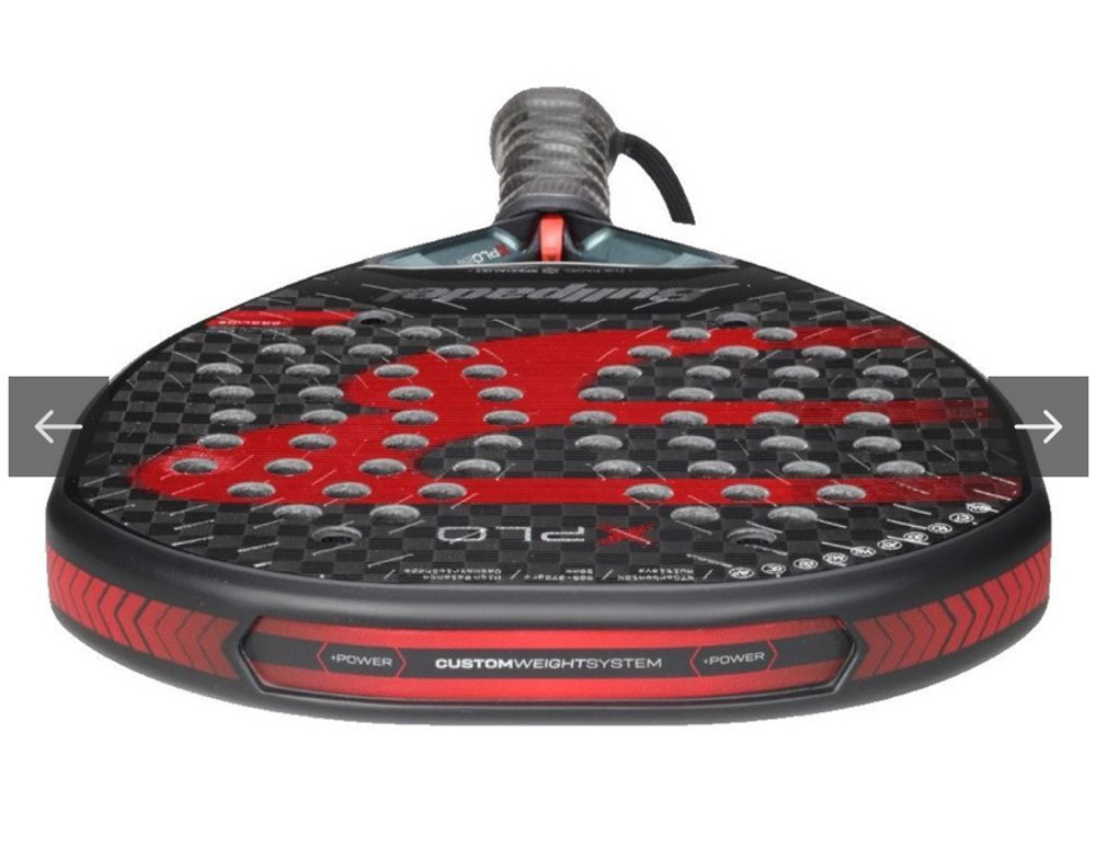 BULLPADEL, PALA XPLO 25, 365 - 375g, Padel Racket