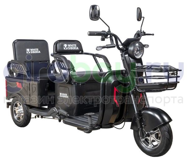 Электроскутер WHITE SIBERIA SIBTRIKE MAX 2000W фото №2