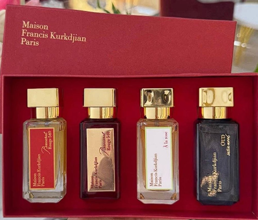 Набор подарочный Maison Francis Kurkdjian Paris 4*30ml (duty free парфюмерия)