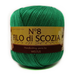 Пряжа Filo Di Scozia №8 50г, 340м, 100%мерсеризованный хлопок (цена за 1 шт)