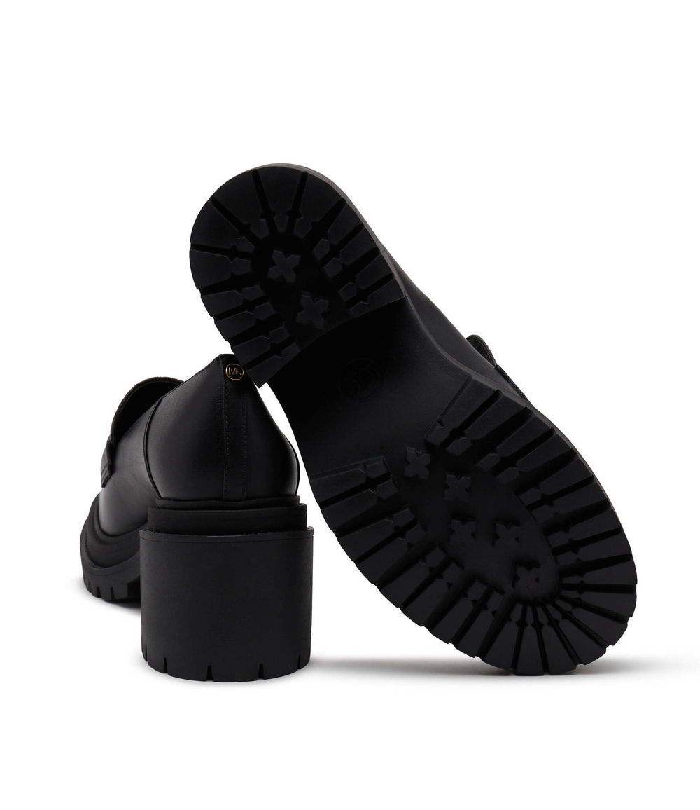 Кожаные мокасины Michael Kors - коричневый(40F3RCMP1B)