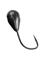 Мормышка Helios вольфрамовая Капля с отверстием граненая 3мм 0,45гр SIL кембрик, камень, подмазка фосфорная (MW-5130ACP-SIL)