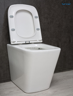 Унитаз приставной Gid TRS-264 62240Y белый 56x34.5x40