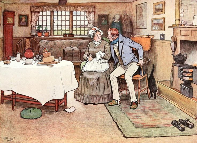 Идем в антикафе: камин и чаепитие. Часть 2